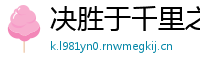 决胜于千里之外网